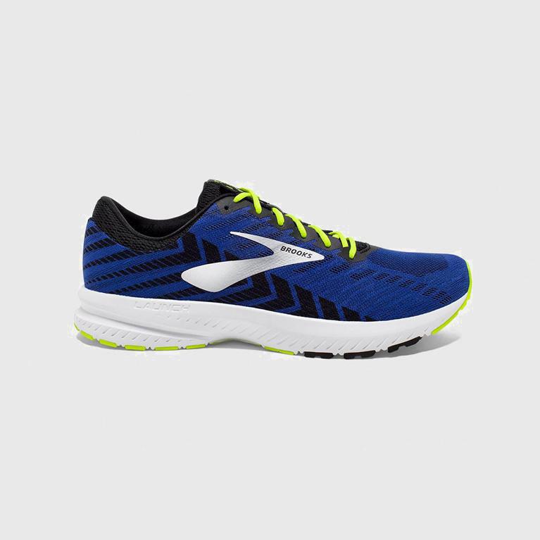 Tenis Brooks Launch 6 - Zapatillas Para Correr En Asfalto Hombre - Azules (JKCU-54769)